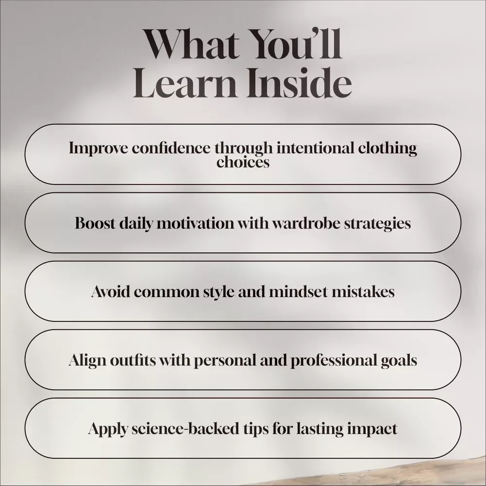 Dress for Success: The Power of Enclothed Cognition | Digital Guide on How Clothing Shapes Confidence, Mindset & Success – Self-Improvement eBook