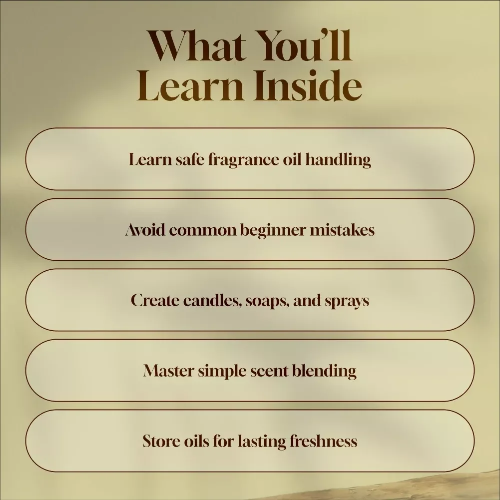 The Art of Aroma: A Beginner’s Guide to Using Fragrance Oils | How to Use Fragrance Oil for Home & Personal Care Creations