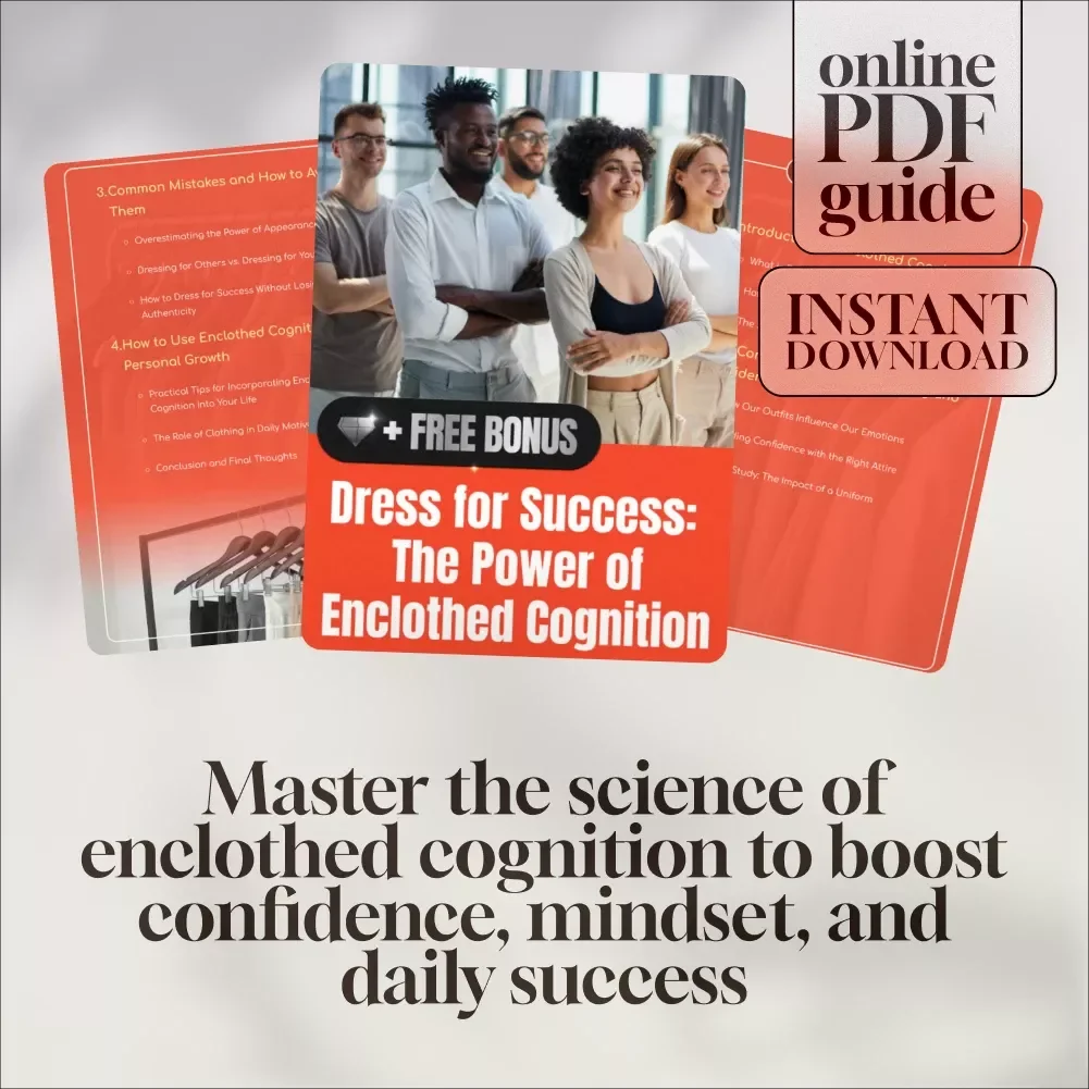 Dress for Success: The Power of Enclothed Cognition | Digital Guide on How Clothing Shapes Confidence, Mindset & Success – Self-Improvement eBook
