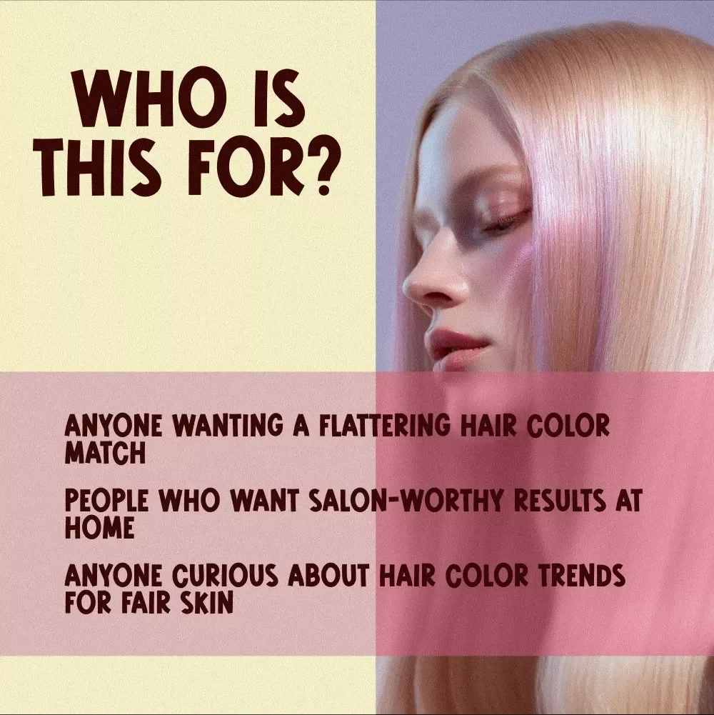 Best Hair Colors for Fair Skin: Checklist | Digital Download | eBook Guide for Choosing the Perfect Hair Color for Fair Skin Tone