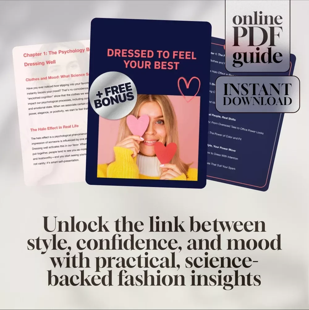 Dressed to Feel Your Best | Digital Guide on Why Do I Feel Better When Dressed Well | Boost Confidence, Style & Self-Expression