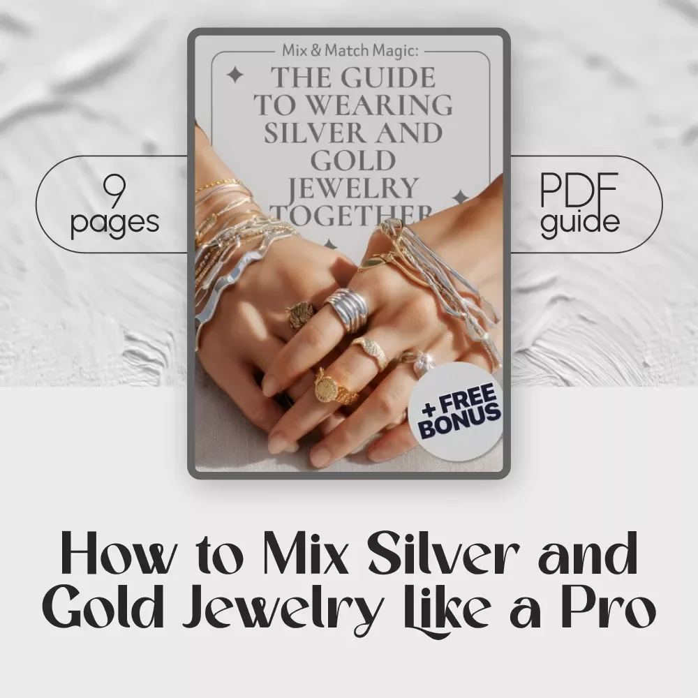 Mix & Match Magic: The Guide to Wearing Silver and Gold Jewelry Together | How to Mix Silver and Gold Jewelry Like a Pro | Digital Fashion Styling Guide