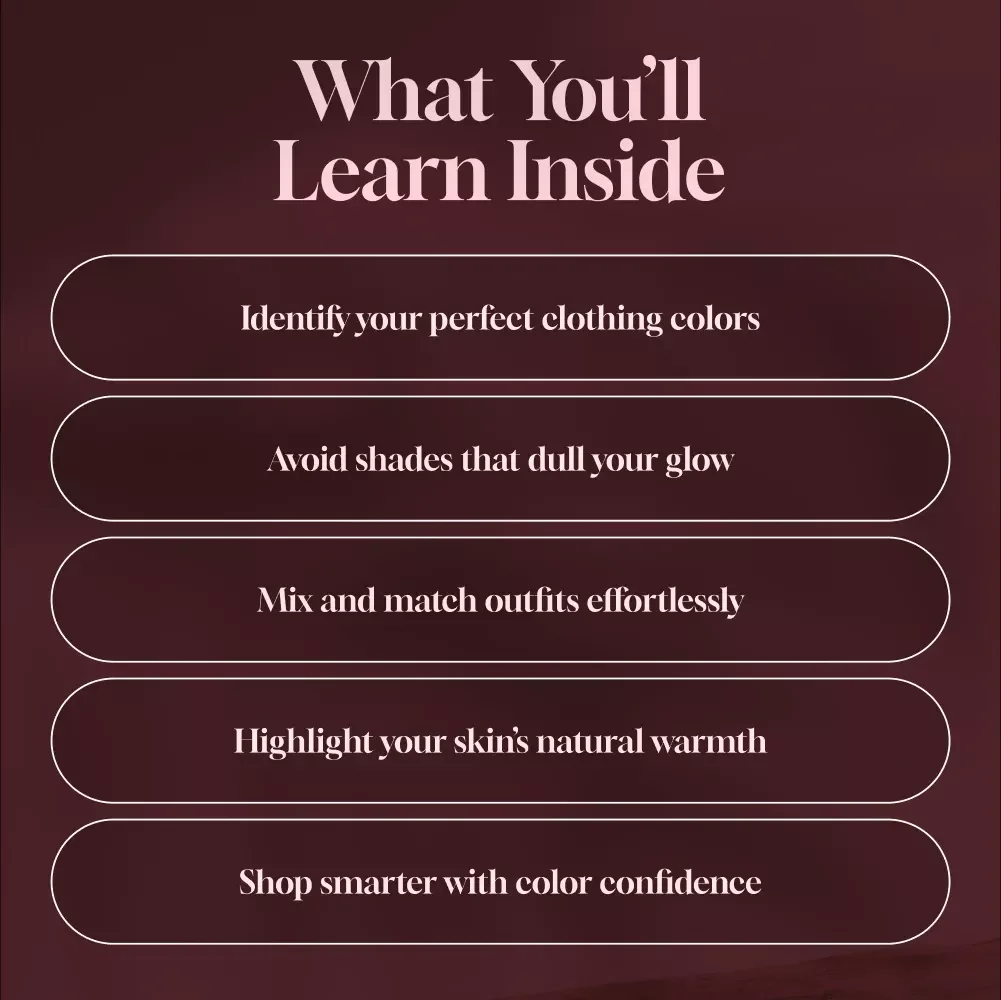 Unlock the Perfect Wardrobe Palette for Olive Skin – Clothing Colors for Olive Skin Tone | Digital Style Guide & eBook for Flawless Outfits