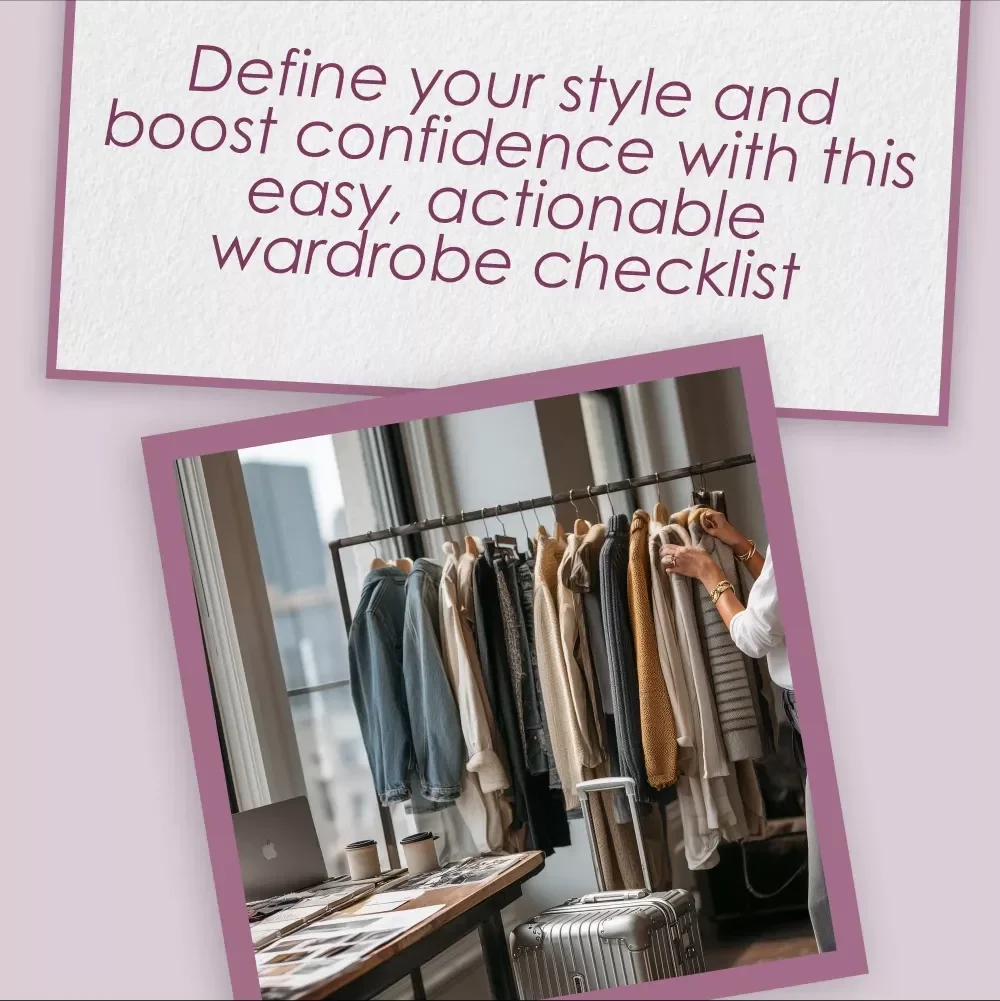 Confidence & Style Checklist | Digital Download Wardrobe & Personal Style Guide for Women | Boost Confidence & Elevate Style