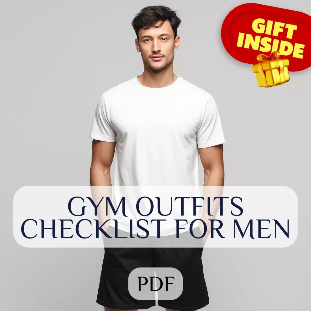 Gym Outfits Checklist for Men | Digital Download Style & Performance Guide for Athletic Wear, Training, and Fitness Essentials