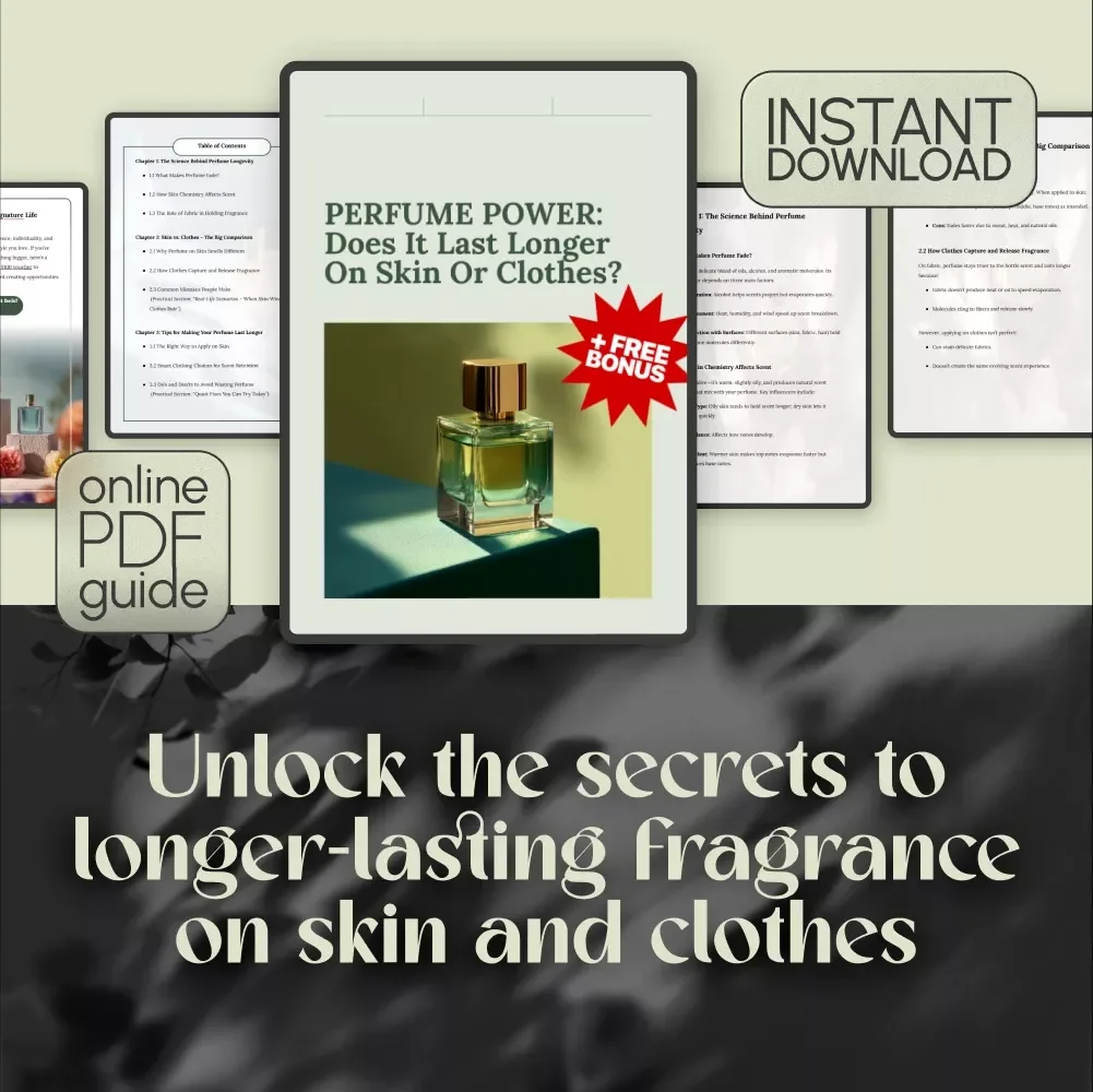 Perfume Power: Does It Last Longer on Skin or Clothes? | Digital Guide to Perfume Longevity, Scent Retention & Application Tips