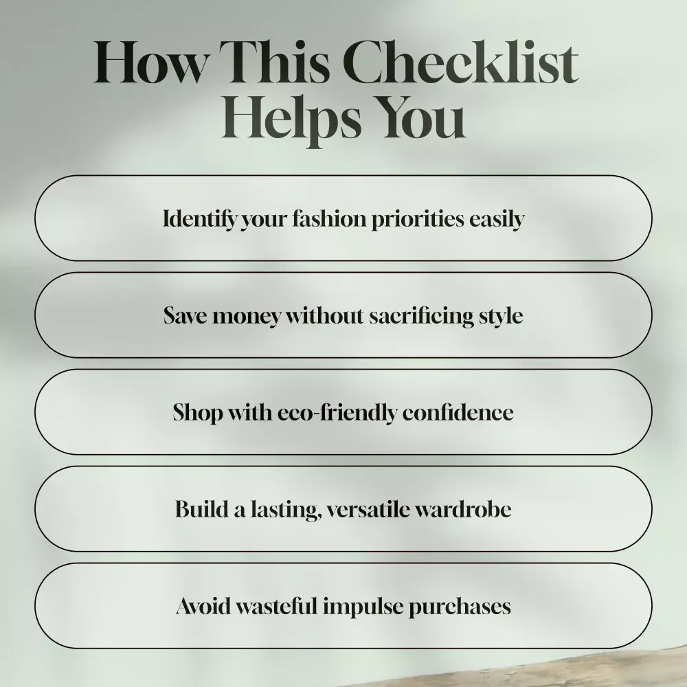 Checklist: Fast Fashion vs Slow Fashion — The Ultimate Style Showdown! | Digital Download Guide for Style, Sustainability & Smart Shopping — Fast Fashion vs Slow Fashion: Pros and Cons