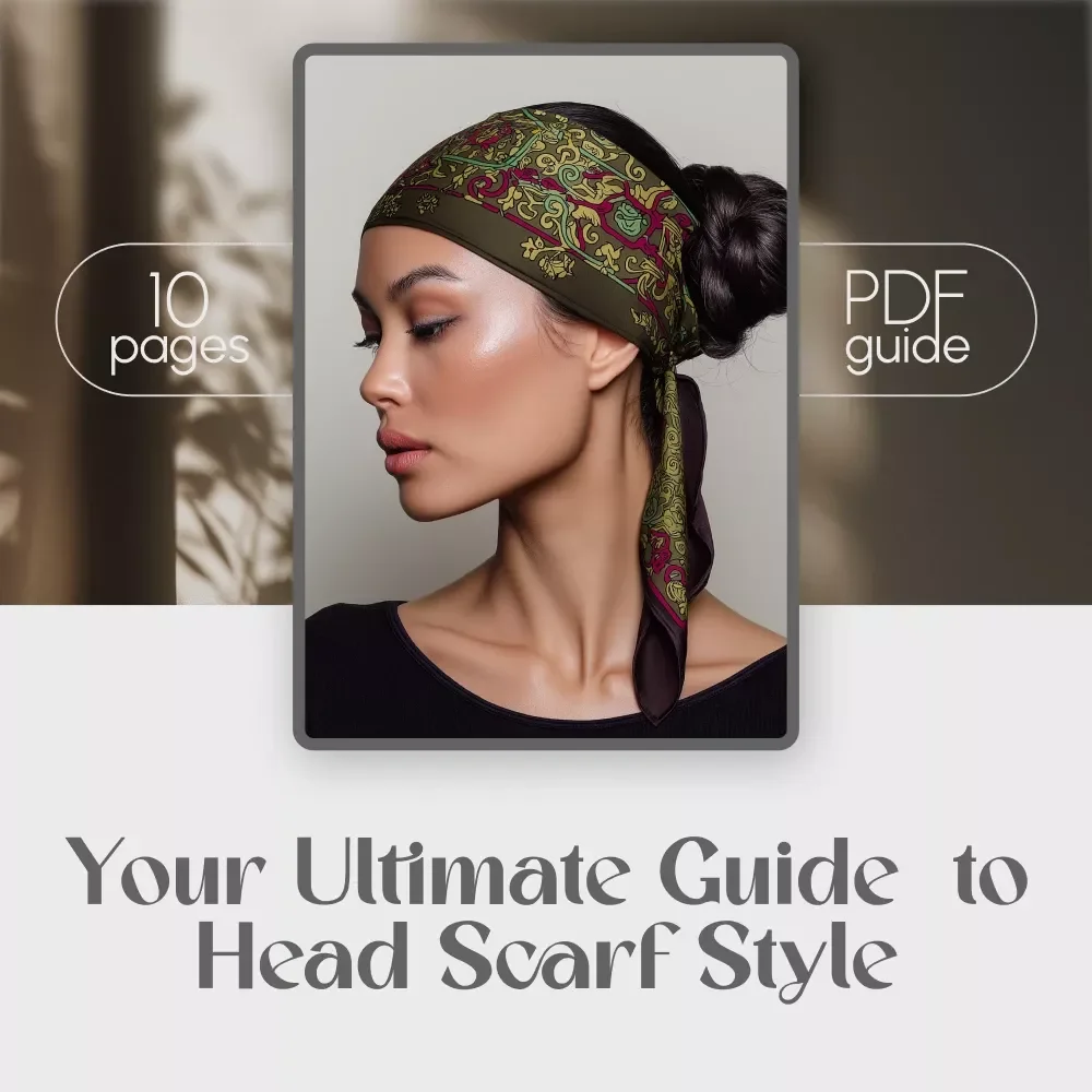 Your Ultimate Guide to Head Scarf Style | Digital Download | How to Wear Head Scarves eBook, Styling Tips, and Fashion Inspiration