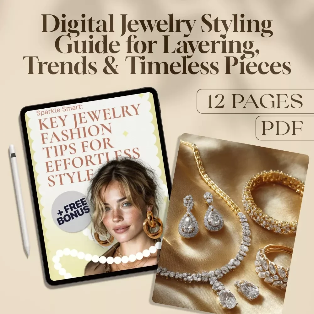 Sparkle Smart: Key Jewelry Fashion Tips for Effortless Style | Digital Jewelry Styling Guide for Layering, Trends & Timeless Pieces