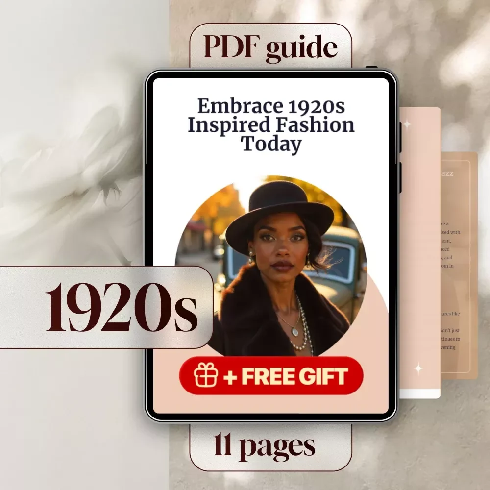 Embrace 1920s Inspired Fashion Today – Vintage Style Guide for Flapper Glam, Gatsby Chic & Timeless Jazz Age Looks