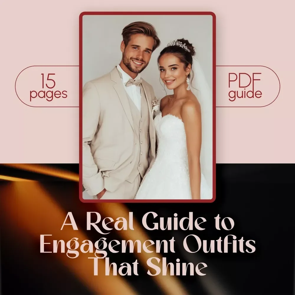 A Real Guide to Engagement Outfits That Shine | Stylish Outfit Ideas for Engagement Photoshoots, Parties & Events – Digital Download Guide