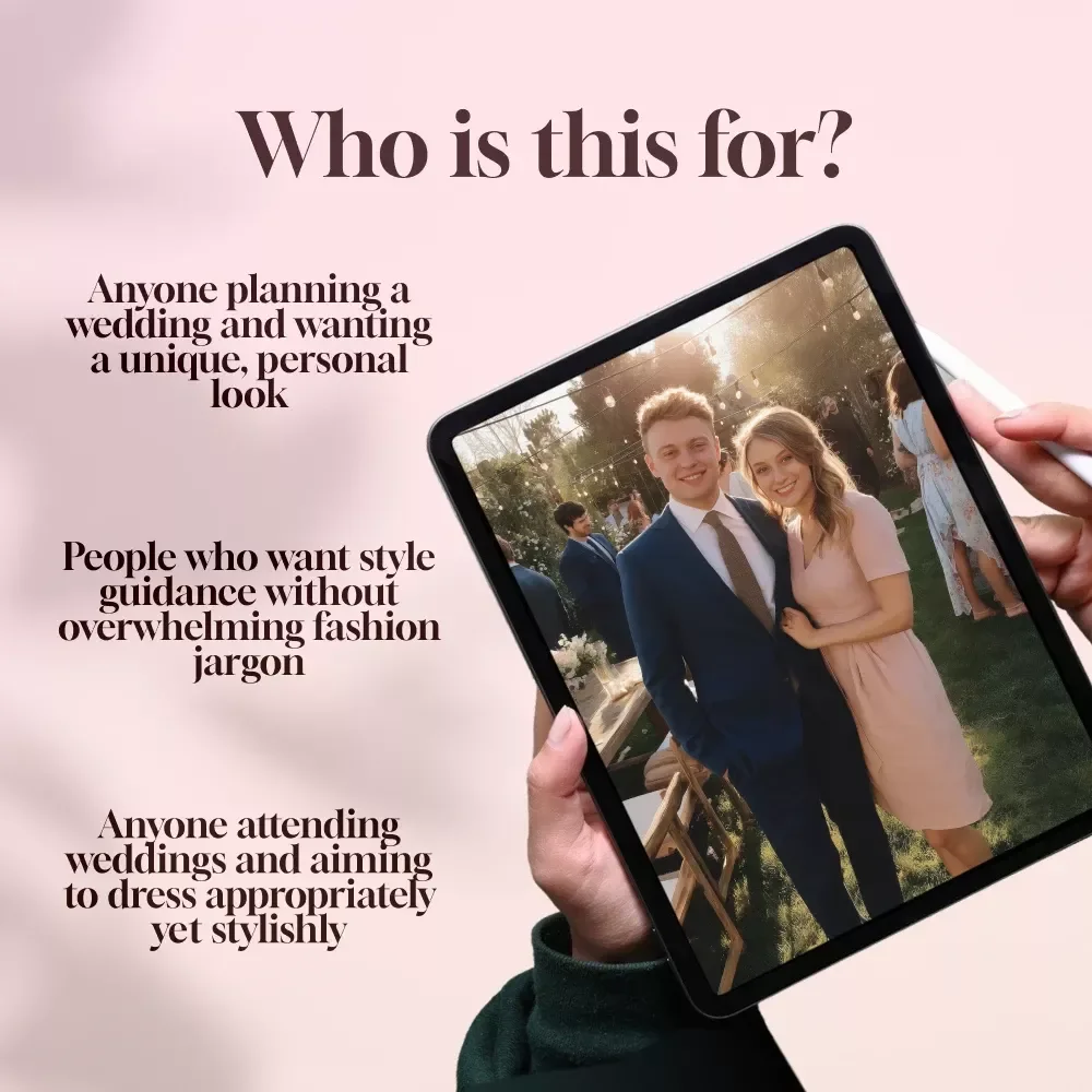 Dressed to Say Yes – A Modern Guide to Wedding Style That Speaks Your Language | Digital Wedding Clothes Style Guide for Brides, Grooms & Guests