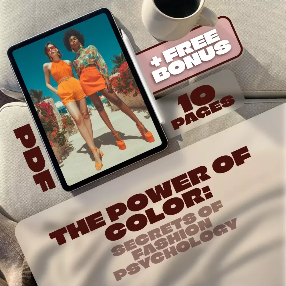 The Power of Color: Secrets of Fashion Psychology | Digital Guide to Color Psychology in Fashion for Mood, Style & Wardrobe Confidence