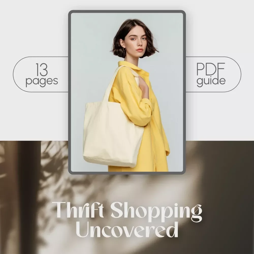 Thrift Shopping Uncovered | Digital Guide to What Is Thrift Shopping, Sustainable Style & Smart Secondhand Finds