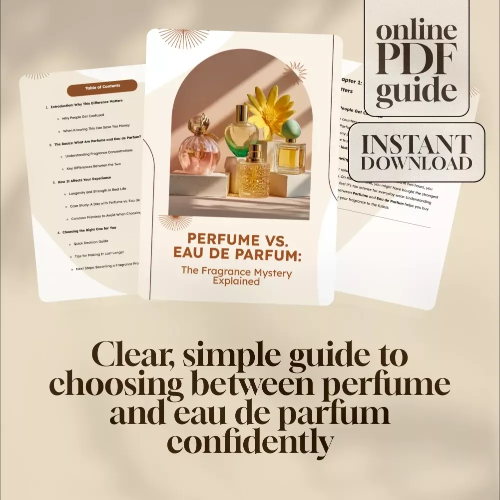 Perfume vs. Eau de Parfum: The Fragrance Mystery Explained – Complete Digital Guide to Understanding What's the Difference Between Perfume and Eau de Parfum, Choosing the Right Scent, and Making It Last