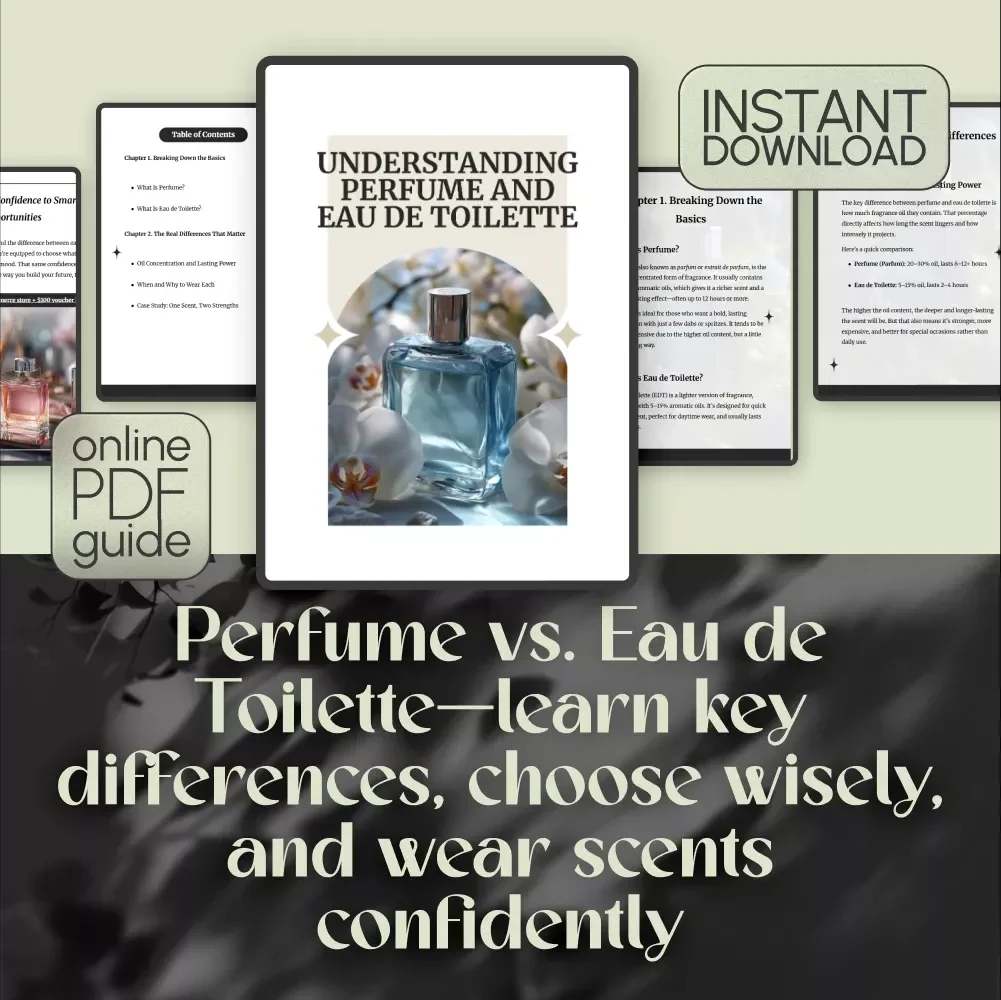 Understanding Perfume and Eau de Toilette | Digital Guide to What is the Difference Between Eau de Toilette and Perfume for Smarter Fragrance Choices
