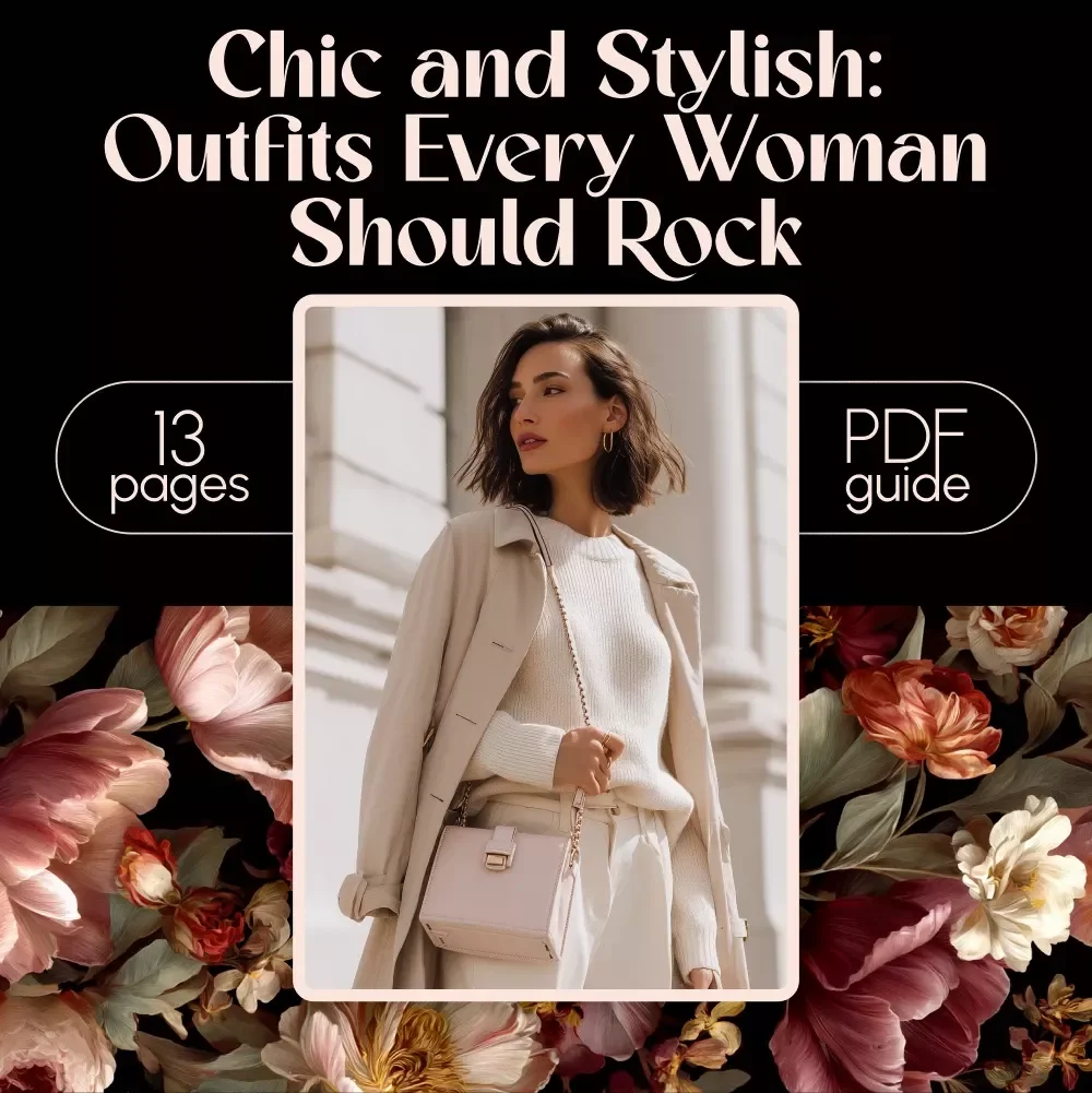 Chic and Stylish: Outfits Every Woman Should Rock! | Fashion Guide, Capsule Wardrobe Tips & Styling for Every Occasion – Digital Download for Outfits for Women