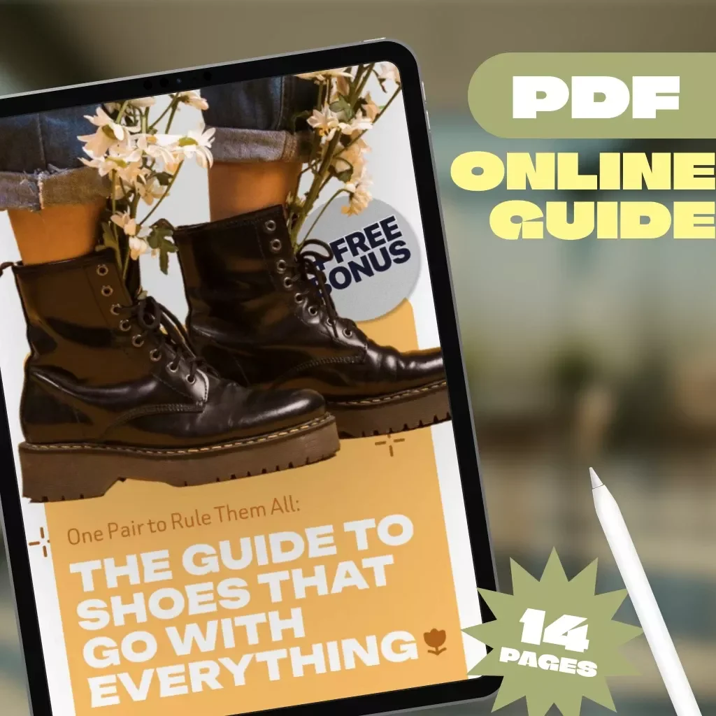One Pair to Rule Them All: The Guide to Shoes That Go with Everything | Capsule Wardrobe Shoe Guide | What Shoes Go With Everything eBook PDF Download