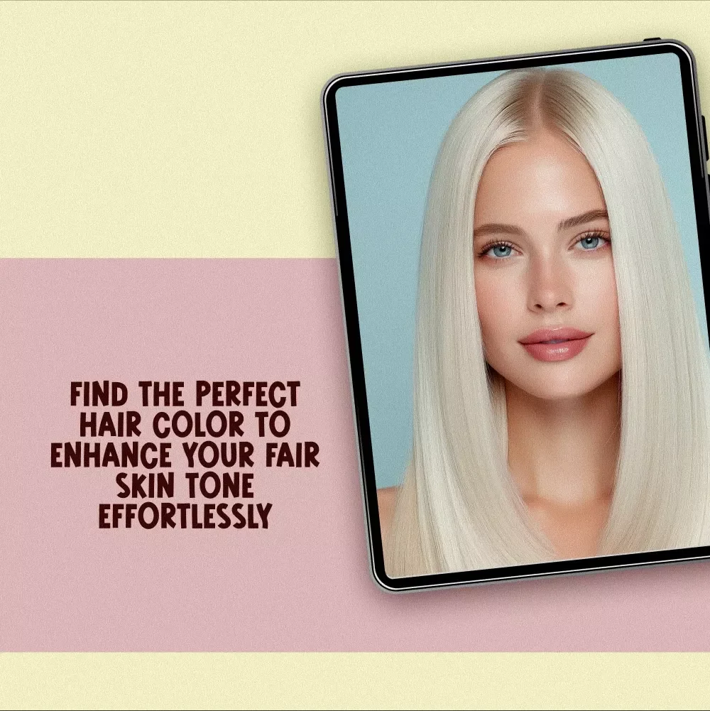 Best Hair Colors for Fair Skin: Checklist | Digital Download | eBook Guide for Choosing the Perfect Hair Color for Fair Skin Tone
