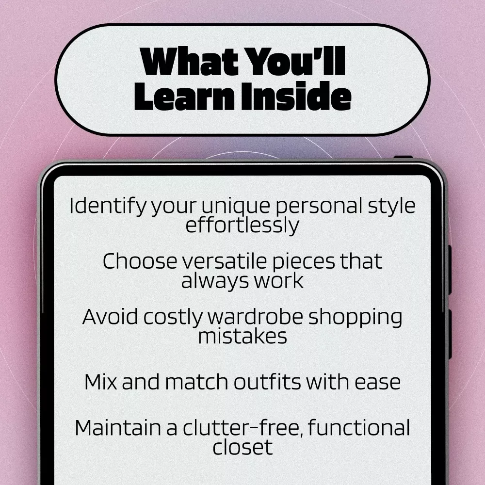 Wardrobe Essentials for Women: Build Your Perfect Closet from the Ground Up – Digital Style Guide & Closet Organization eBook for Fashion Lovers