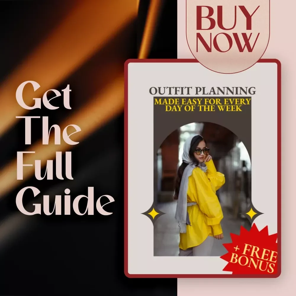Outfit Planning Made Easy for Every Day of the Week – Printable Digital Outfit Planning Guide for Women & Men, Style with Intention, Wardrobe Checklist & Weekly Planner