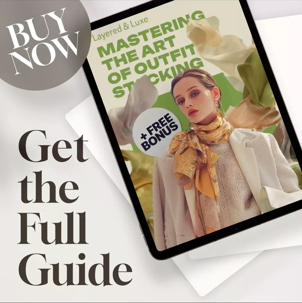 Layered & Luxe: Mastering the Art of Outfit Stacking | How to Layer Clothes Like a Stylist | Fashion Styling Guide & Digital Download