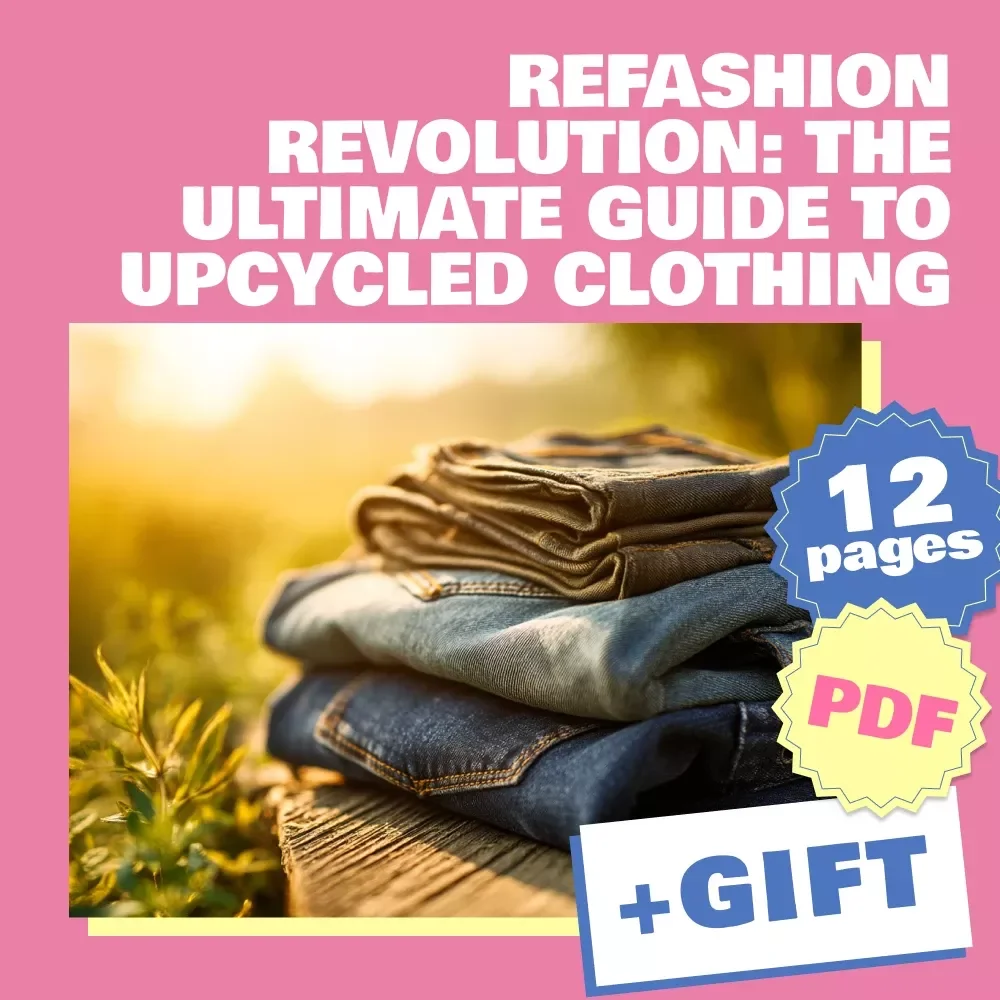 ReFashion Revolution: The Ultimate Guide to Upcycled Clothing | Digital Download DIY Sewing, Creative Fashion Projects & Sustainable Style