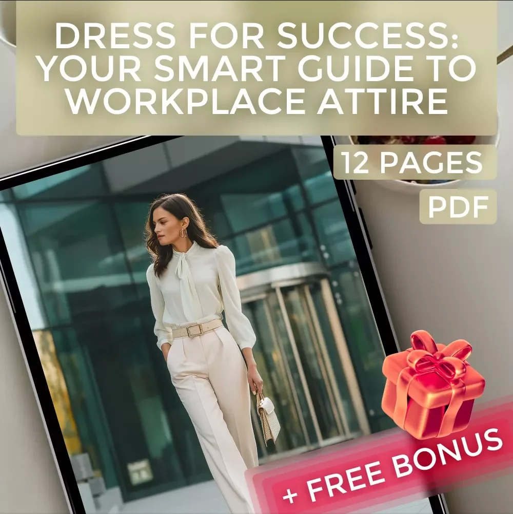 Dress for Success: Your Smart Guide to Workplace Attire | Digital Download Guide for Professional Work Outfits, Office Dress Codes, and Career Wardrobe Tips