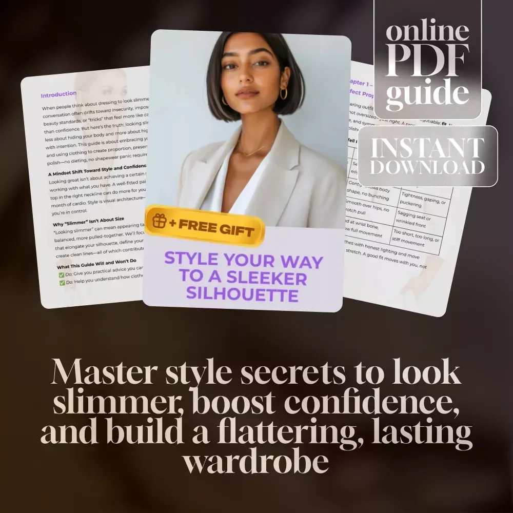 Style Your Way to a Sleeker Silhouette: How to Look Slimmer in Clothes Guide for Effortless Confidence