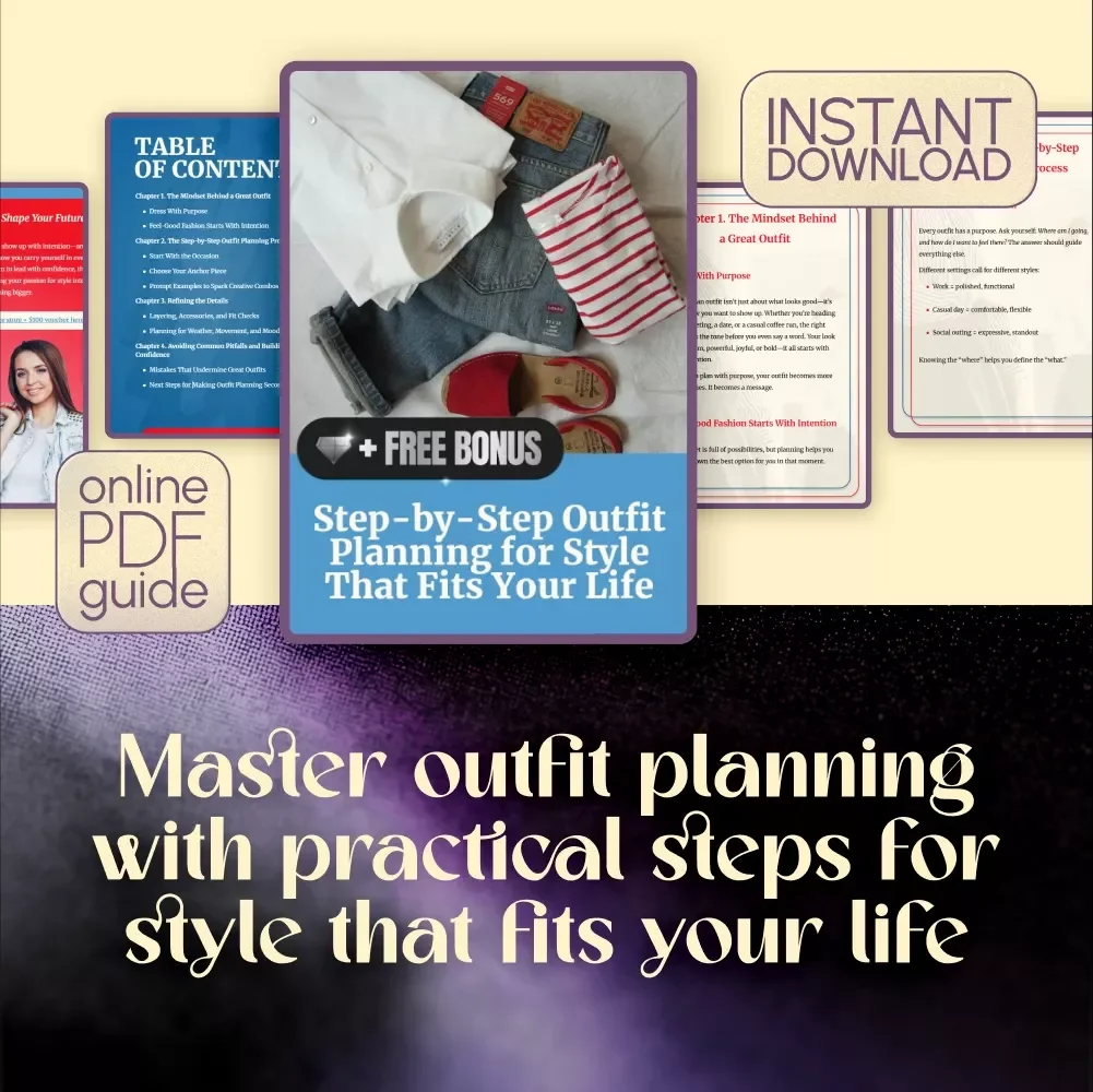 Step-by-Step Outfit Planning for Style That Fits Your Life | Digital Guide on How to Plan an Outfit for Every Occasion