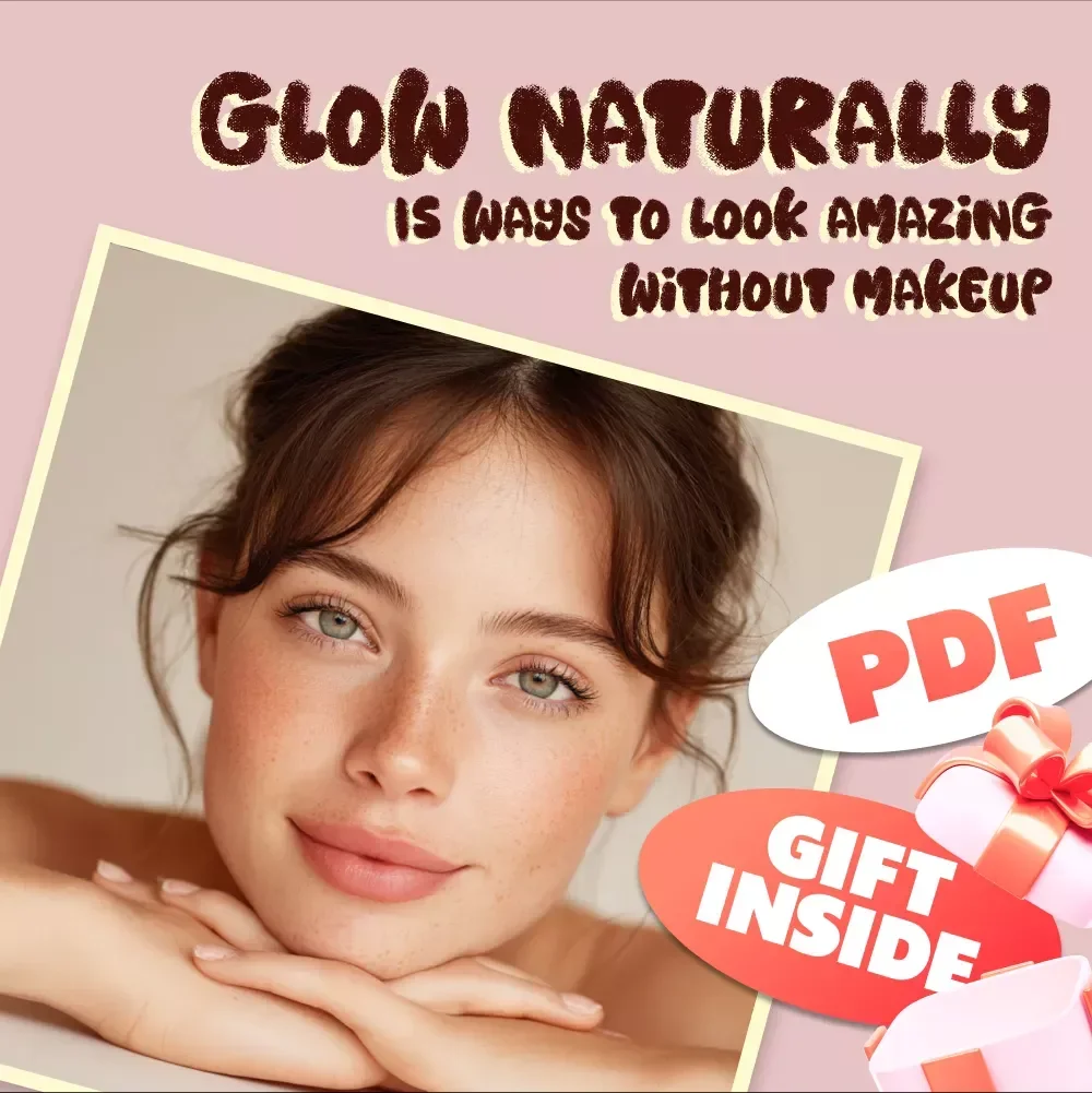 Glow Naturally: 15 Ways to Look Amazing Without Makeup – Self Care & Skincare Checklist for Radiant, Confident Beauty