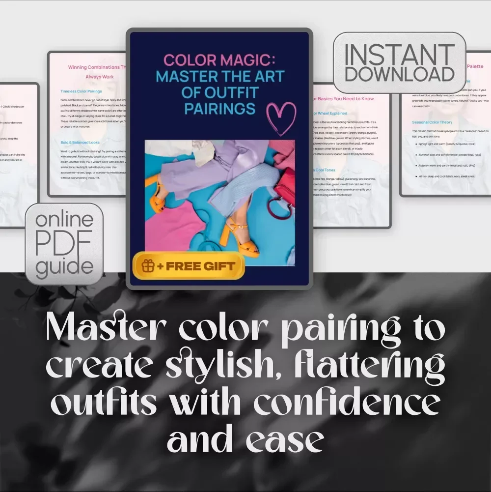 Color Magic: Master the Art of Outfit Pairings | How to Choose Color Combinations for Clothes | Digital Styling Guide for Perfect Wardrobe Coordination