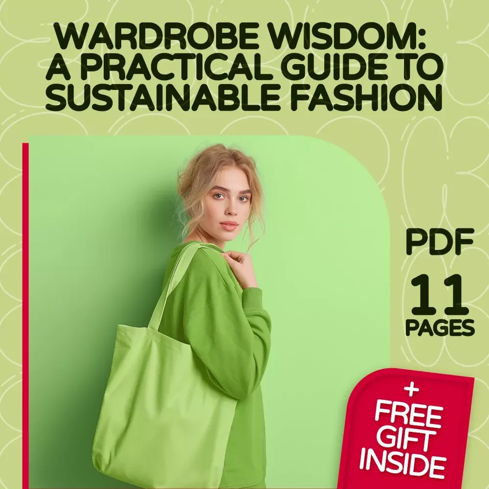 Wardrobe Wisdom: A Practical Guide to Sustainable Fashion | Digital Download Guide for Eco-Friendly Style, Conscious Shopping & Ethical Clothing Care