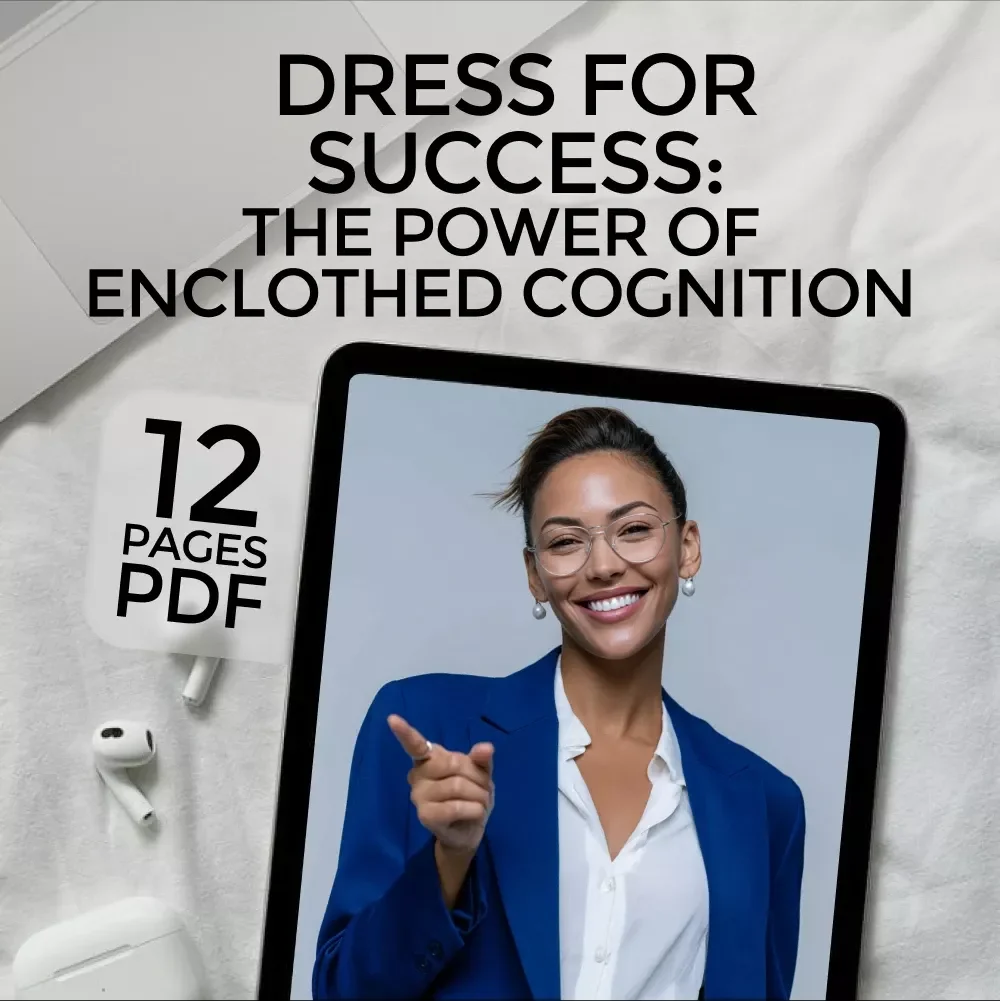 Dress for Success: The Power of Enclothed Cognition | Digital Guide on How Clothing Shapes Confidence, Mindset & Success – Self-Improvement eBook