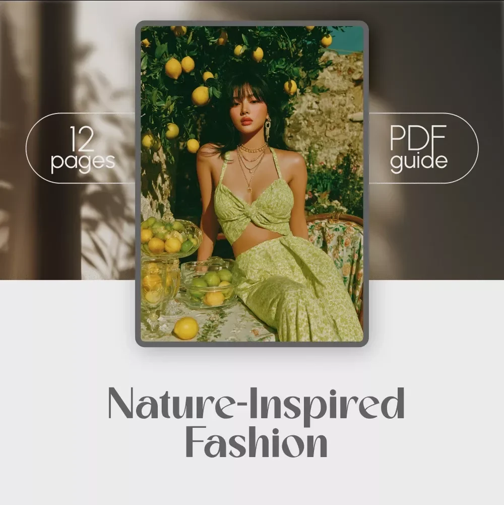 Nature-Inspired Fashion | Digital Style Guide for Earthy, Botanical & Eco-Chic Wardrobe Ideas