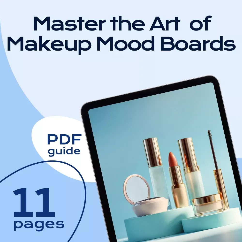 Master the Art of Makeup Mood Boards | Digital Guide on How to Create a Makeup Mood Board for Stunning Beauty Inspiration