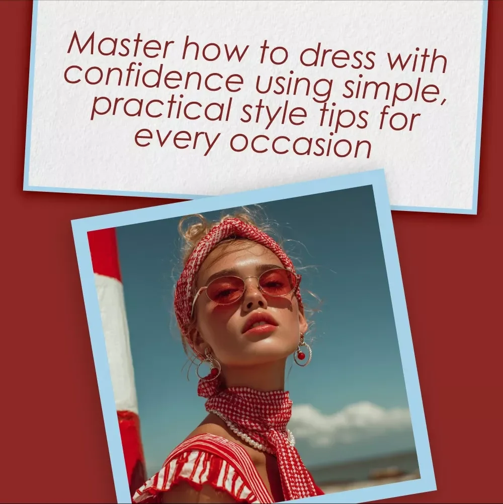 Dressing with Confidence Checklist | Printable Digital Download for How to Dress with Confidence, Style Guide for Women & Men, Wardrobe Tips