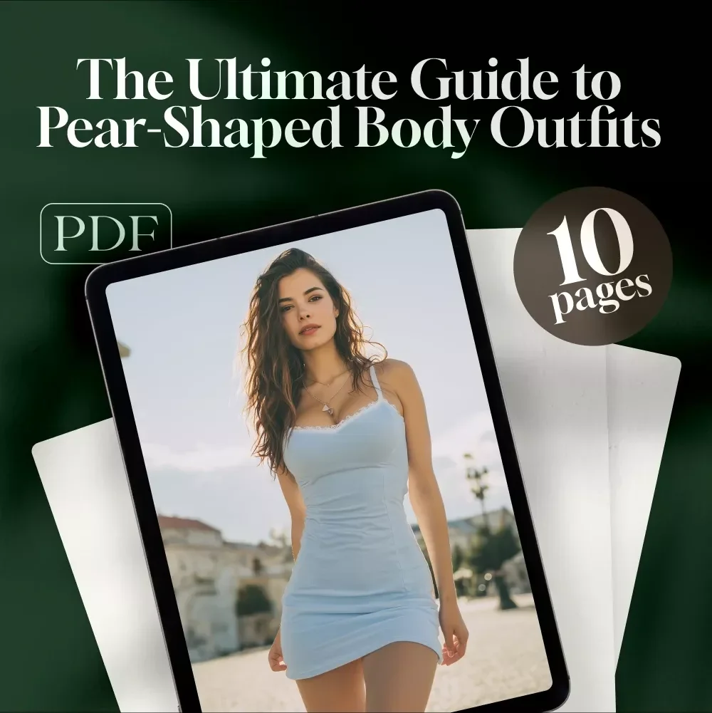 The Ultimate Guide to Pear-Shaped Body Outfits – Digital Download Style Guide for Dressing with Confidence, Fashion Tips & Outfit Inspiration
