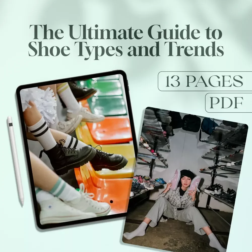 The Ultimate Guide to Shoe Types and Trends | Digital Download | Shoe Styles eBook | Footwear Fashion Guide | Instant PDF
