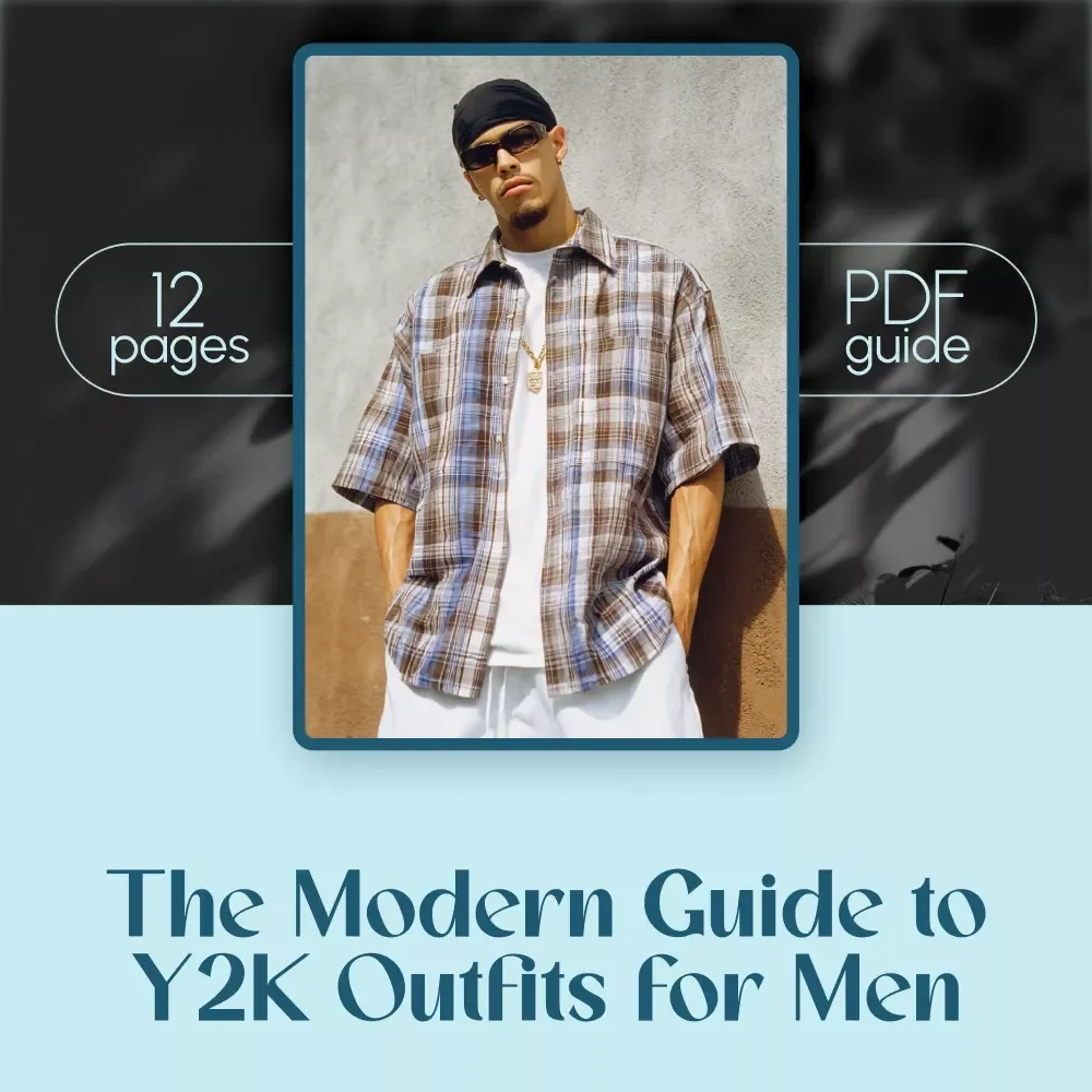 The Modern Guide to Y2K Outfits for Men – Digital Style Guide & Capsule Wardrobe Planner for 2000s Revival Fashion