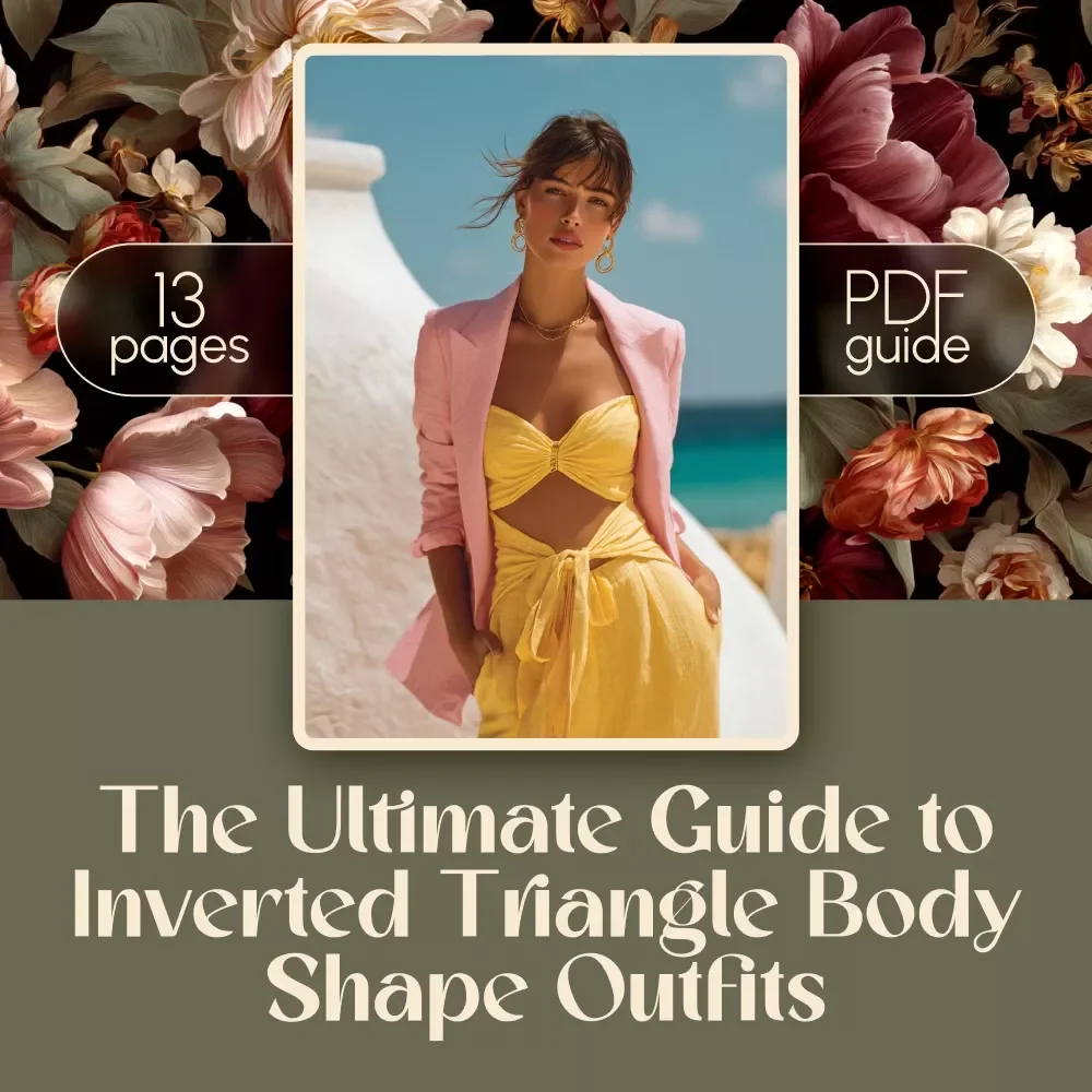 The Ultimate Guide to Inverted Triangle Body Shape Outfits | Digital Styling eBook & Fashion Tips for Flattering Your Figure