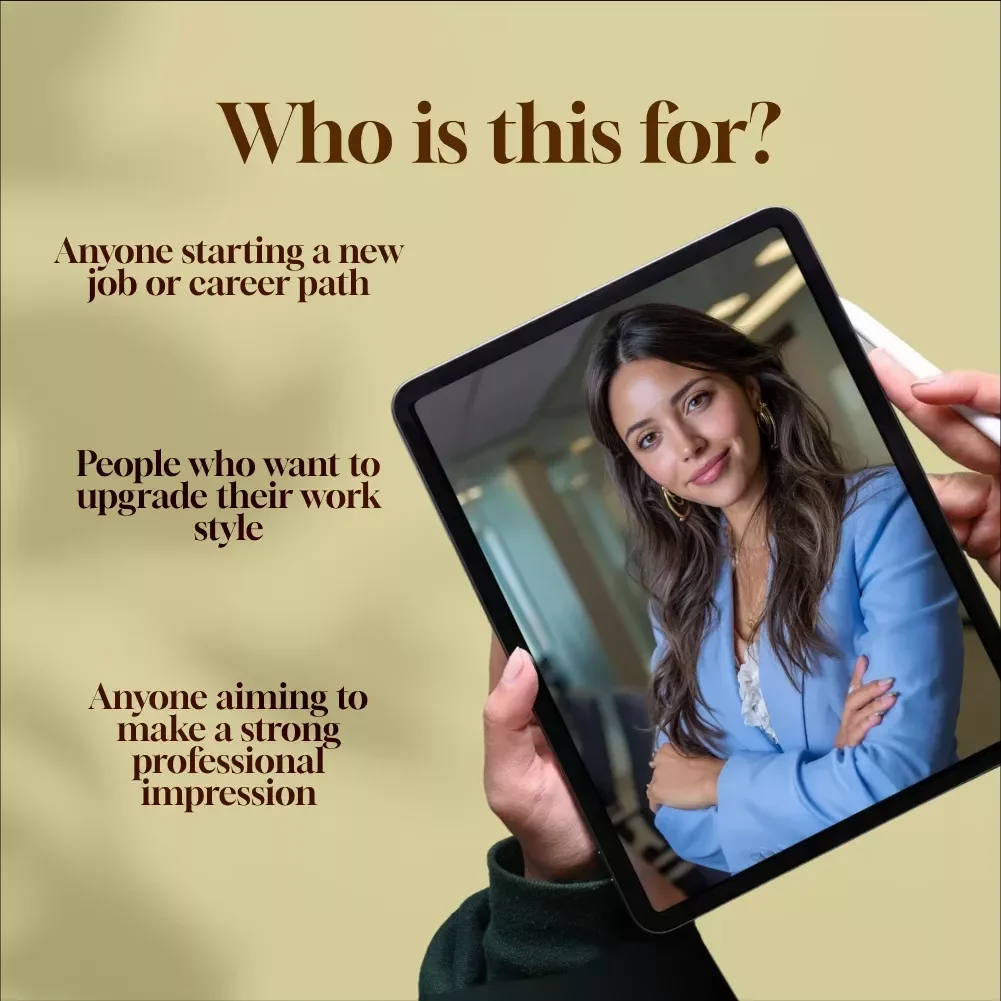 Dress for Success: Your Smart Guide to Workplace Attire | Digital Download Guide for Professional Work Outfits, Office Dress Codes, and Career Wardrobe Tips