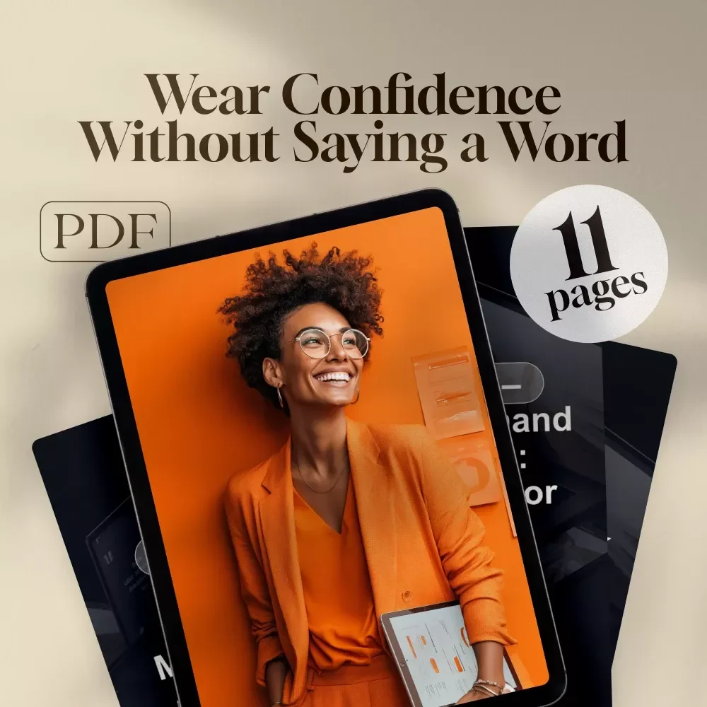 Wear Confidence Without Saying a Word | How to Dress Confident When You're Shy | Digital Download Style Guide for Women & Men | Outfit Formulas, Wardrobe Tips & Style Psychology