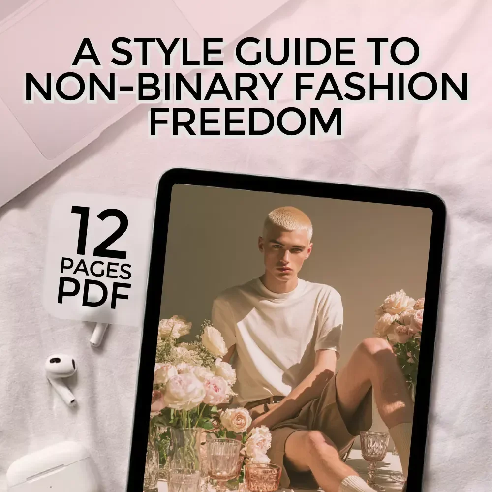 A Style Guide to Non-Binary Fashion Freedom | Digital Guide for Authentic Genderless Style, Wardrobe Inspiration & Outfit Ideas