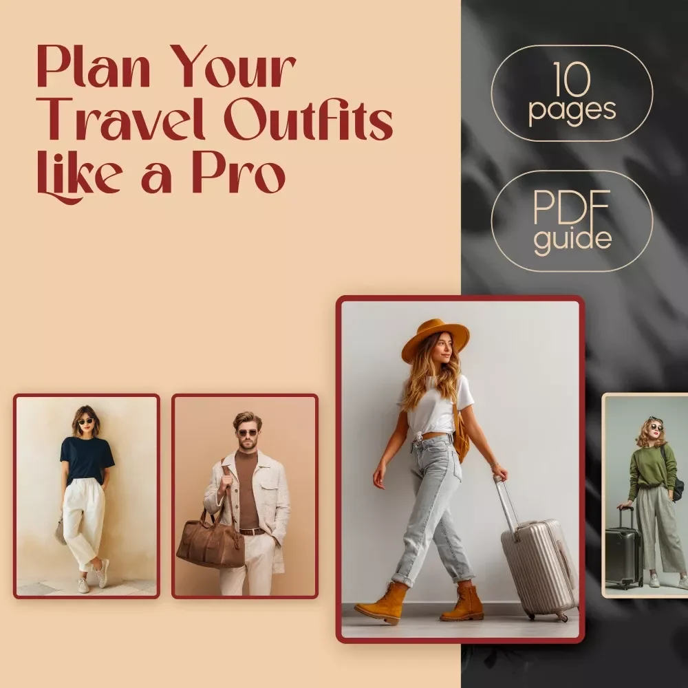 Plan Your Travel Outfits Like a Pro | Digital Guide for Stylish & Stress-Free Trip Wardrobe Planning – How to Plan Outfits for a Trip