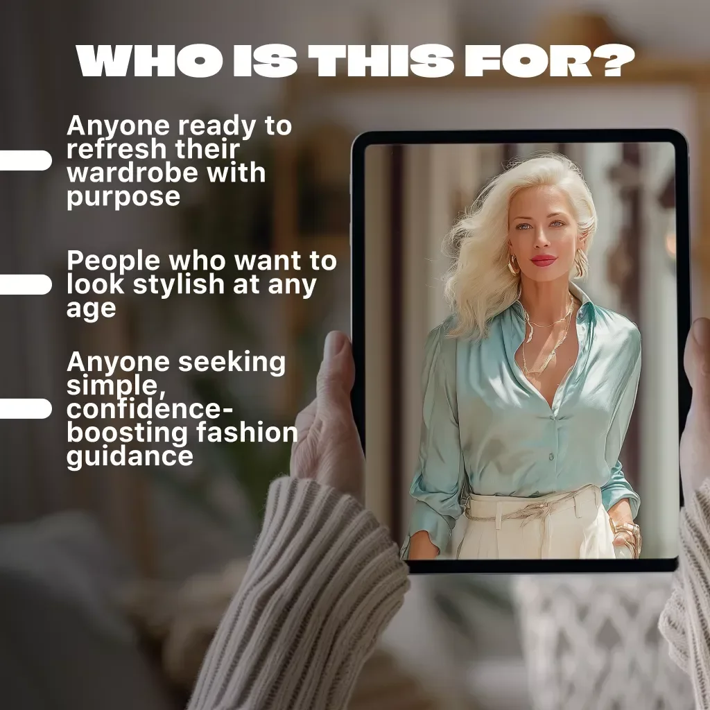 Dressing for Your Best Self at Every Age | How to Dress for Your Age Guide | Digital Download Style & Fashion Tips eBook