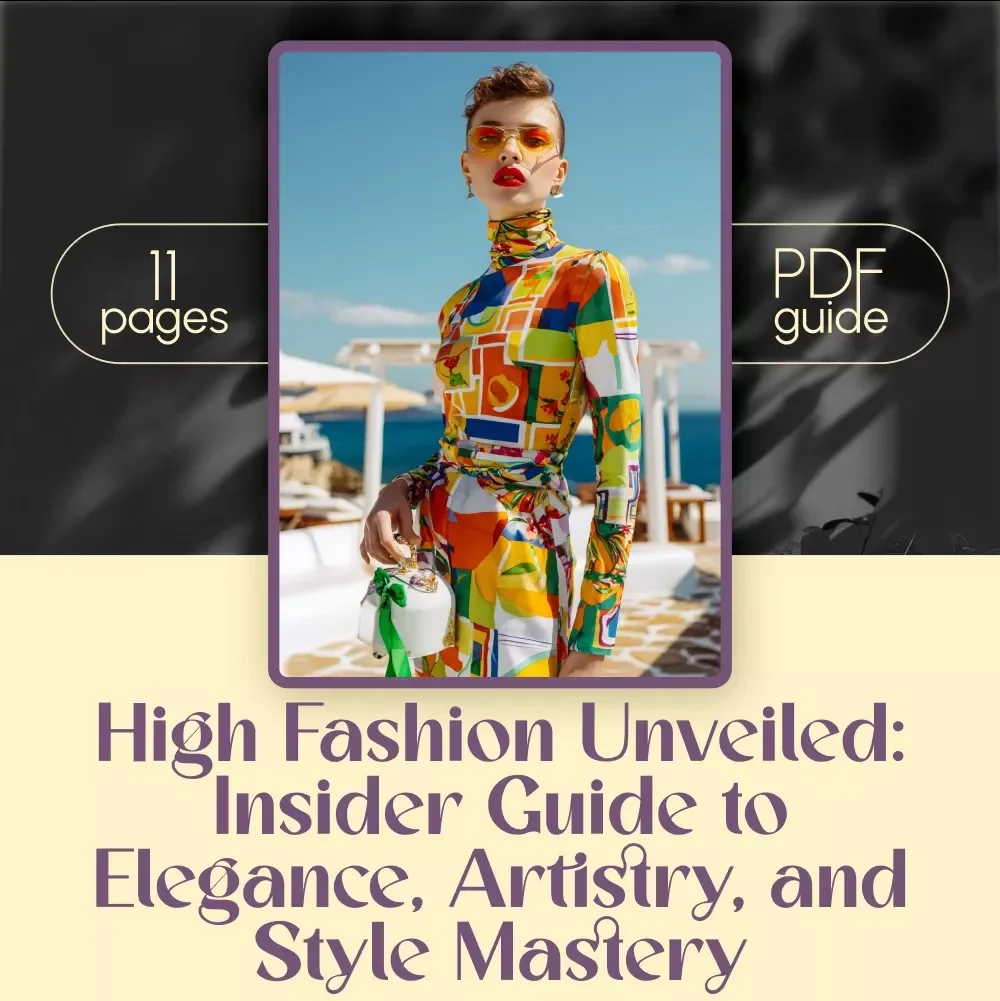 High Fashion Unveiled: Insider Guide to Elegance, Artistry, and Style Mastery | High Fashion Digital Guide