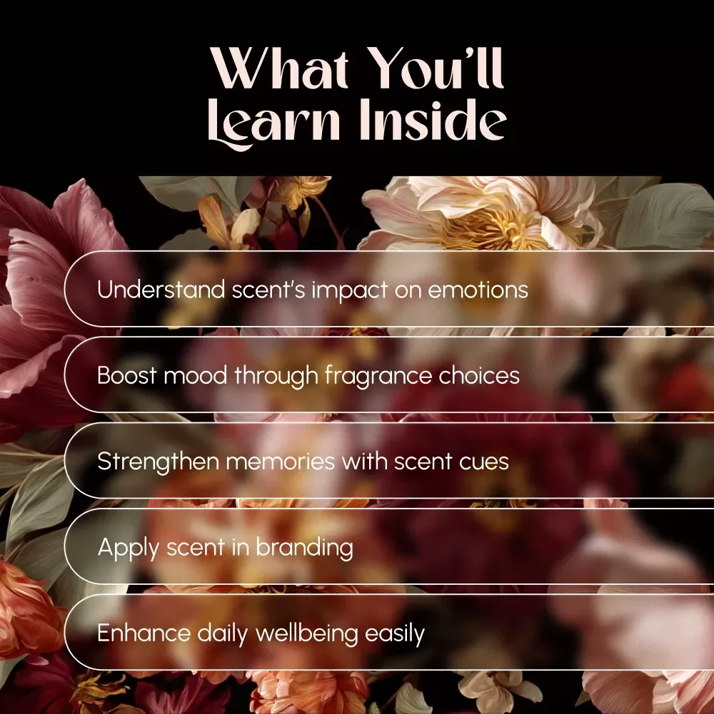 Unlocking the Psychology of Fragrance | Digital Guide to Scent, Emotion, and Memory for Personal Growth & Branding