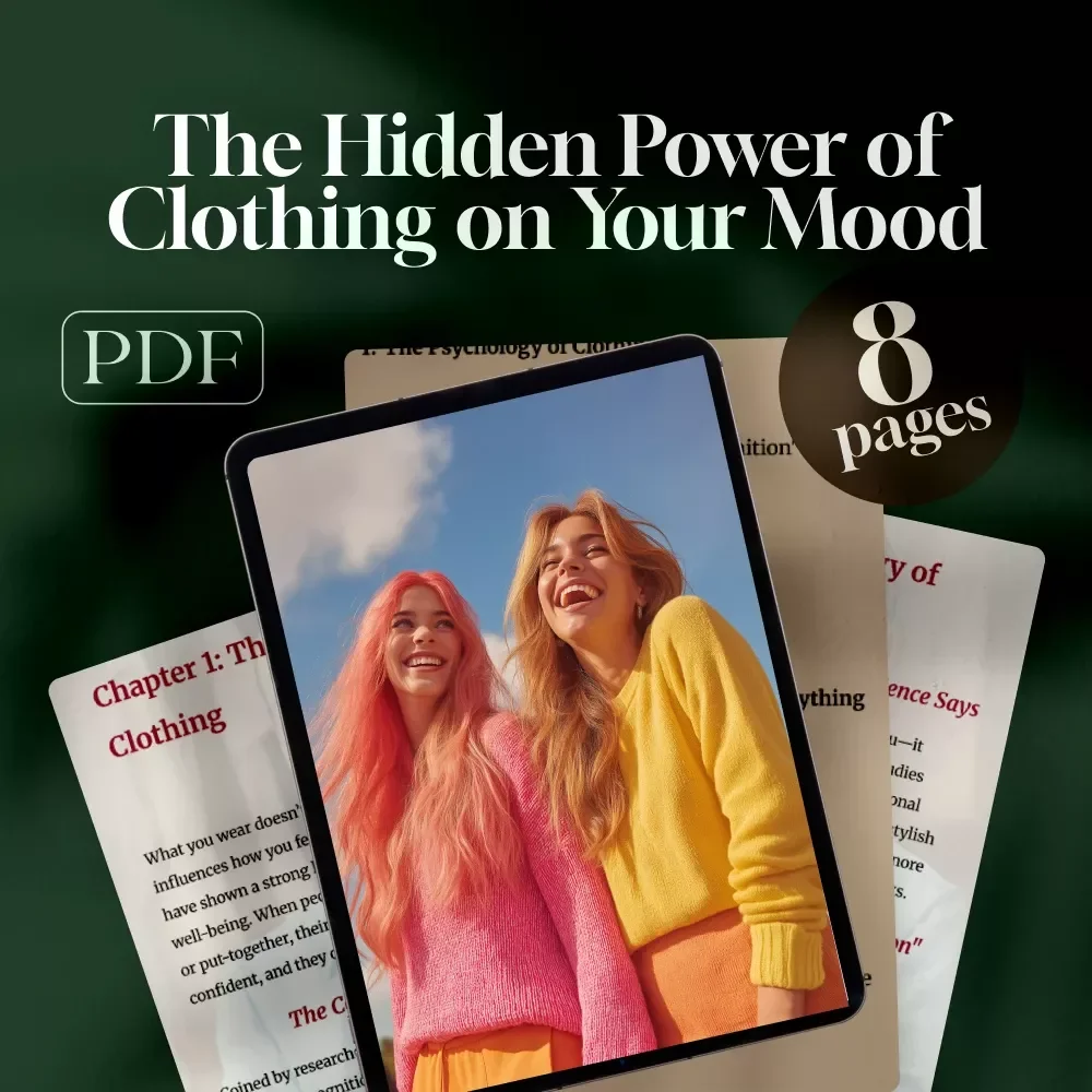 The Hidden Power of Clothing on Your Mood | Digital Guide on How Clothes Affect Your Mood, Emotional Wellbeing & Style Confidence