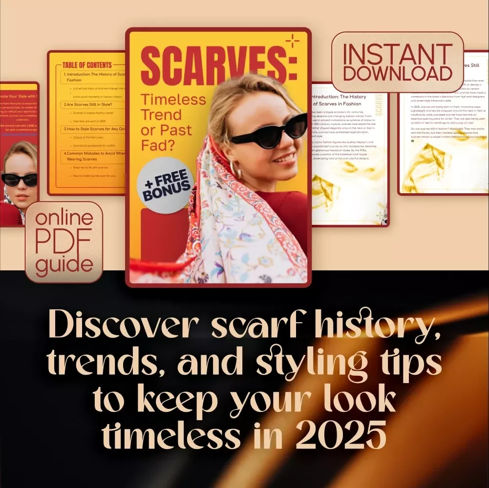 Scarves: Timeless Trend or Past Fad? – Stylish Digital Fashion Guide on Are Scarves Still in Fashion & How to Wear Them in 2025